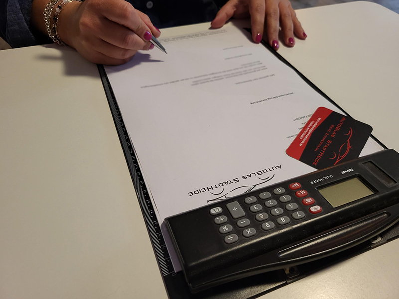 Autoglas Abwicklung mit Versicherung